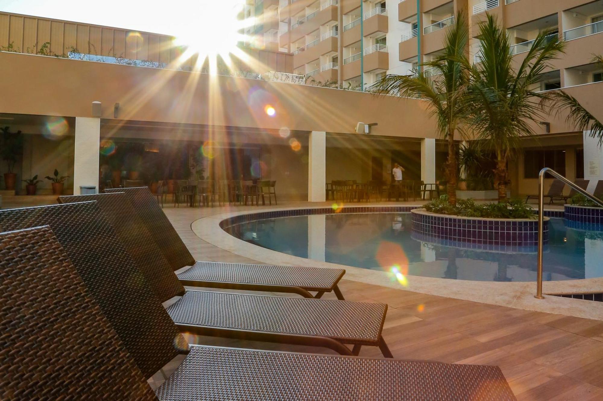 Apartamento colado no Thermas das Laranjais, no Olimpia Park Resort Olímpia Exterior foto