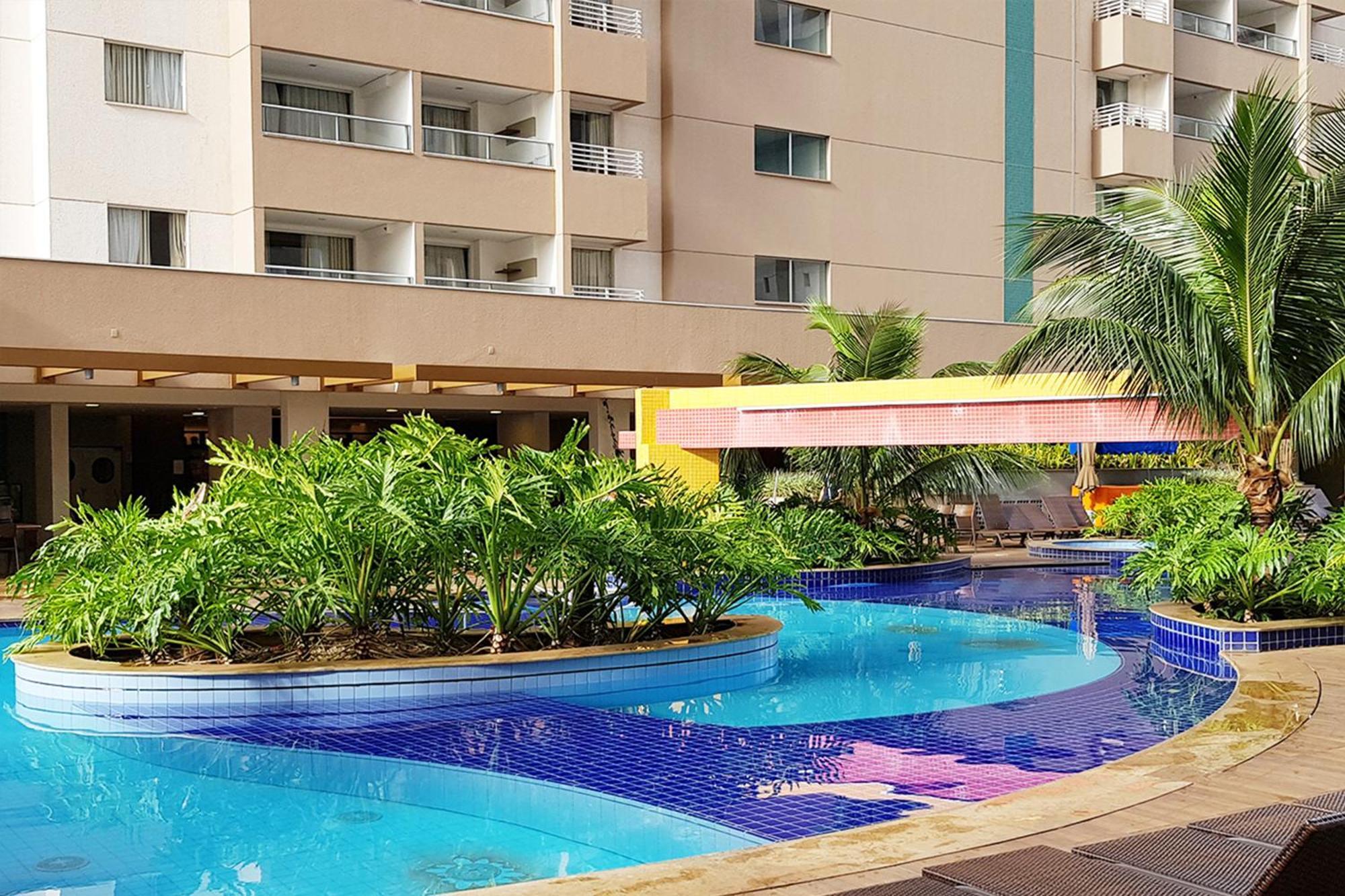 Apartamento colado no Thermas das Laranjais, no Olimpia Park Resort Olímpia Exterior foto