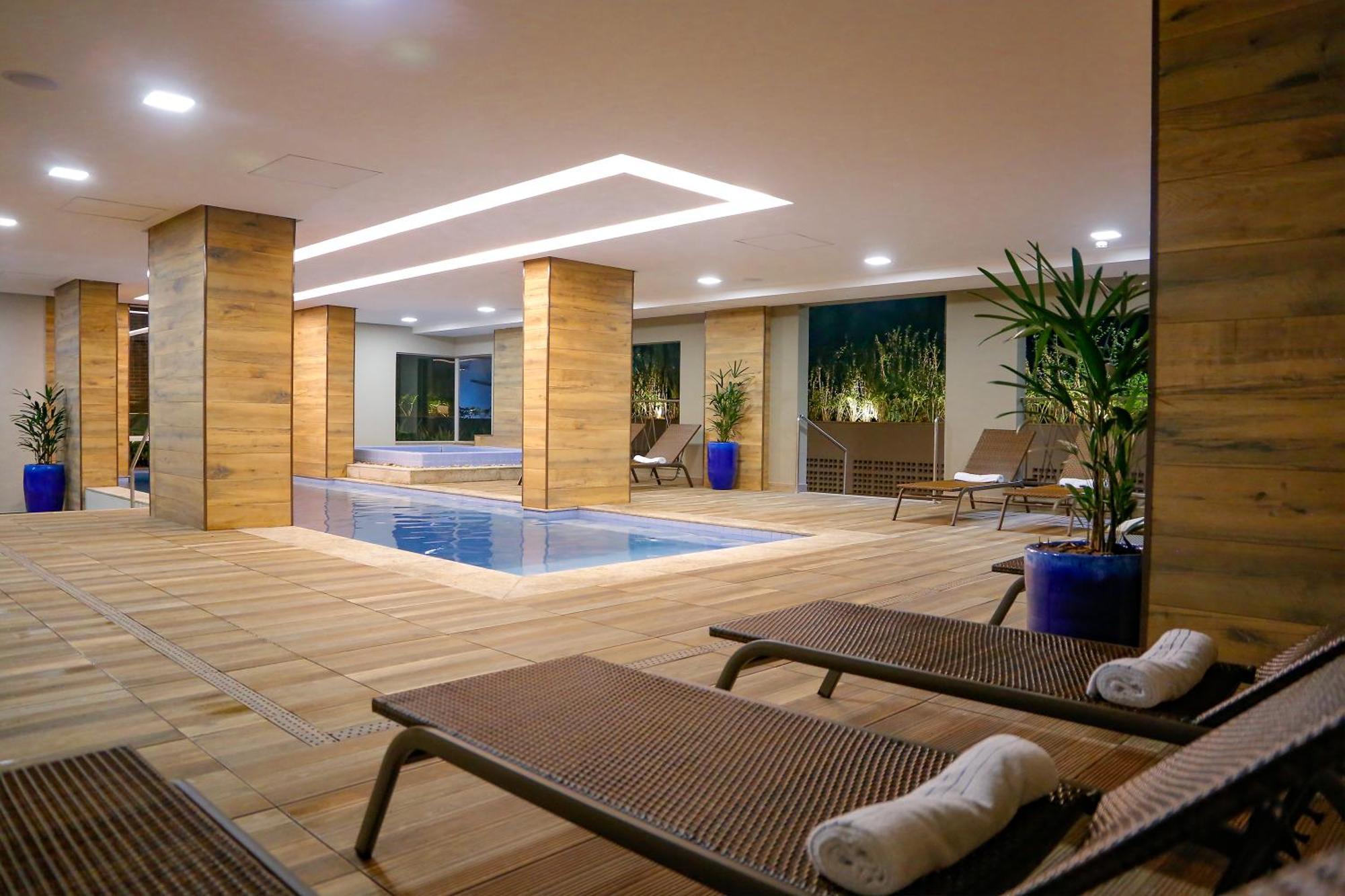 Apartamento colado no Thermas das Laranjais, no Olimpia Park Resort Olímpia Exterior foto